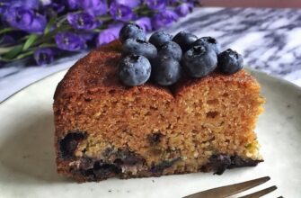 Пирожное с черникой и греческим йогуртом Самый вкусный десерт Рецепт приготовления с фото