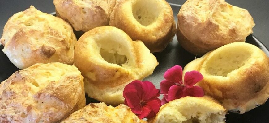 Поповеры Popovers американские выпрыгивающие булочки Как вкусно и быстро приготовить из простых продуктов Пошаговый фоторецепт