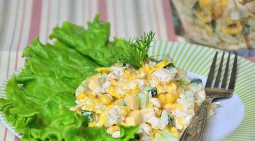 Салат с яичными блинчиками и курицей Как вкусно и легко приготовить из простых продуктов