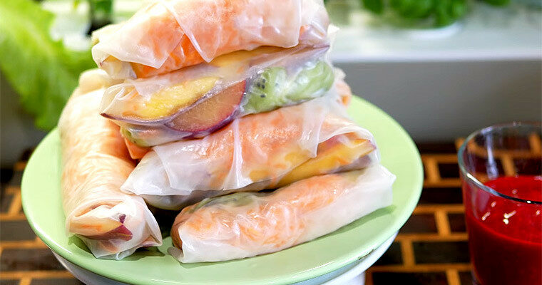 Как вкусно и просто приготовить Сладкие роллы с кисло-сладким соусом